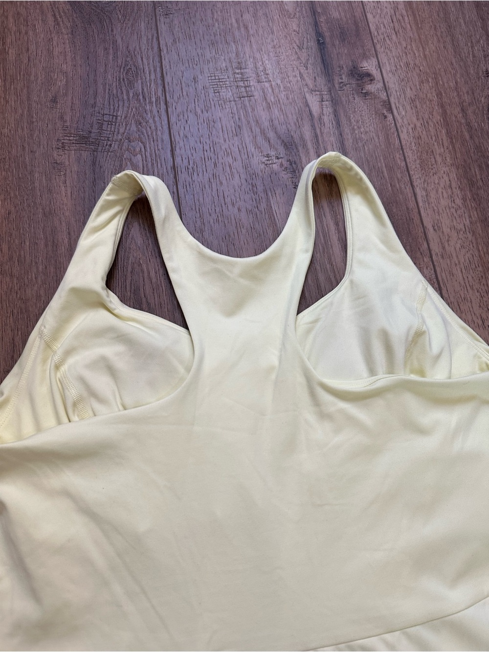 NWT! All in Motion Athletic Dress, Skort, Workout, Athleisure, Pale Yellow, 1X - Picture 7 of 12
